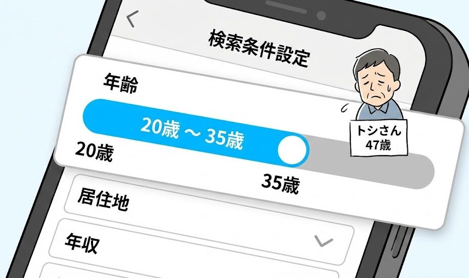 アプリの検索条件設定画面