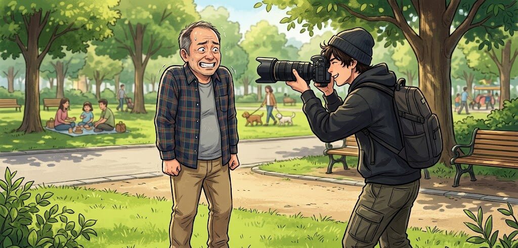 40代男性のイラスト