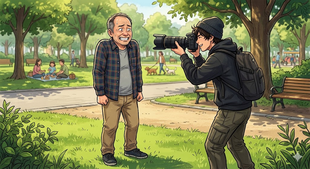 40代男性のイラスト