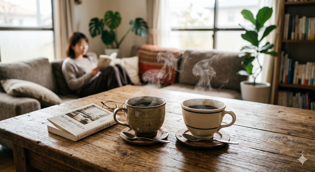 日常の空気感が伝わる構図