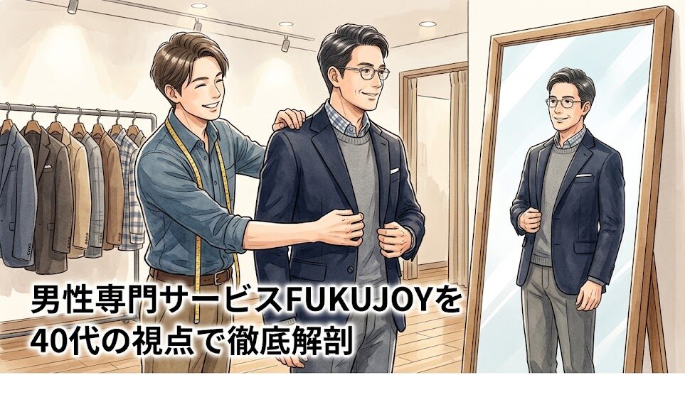 アパレルショップの試着室の前